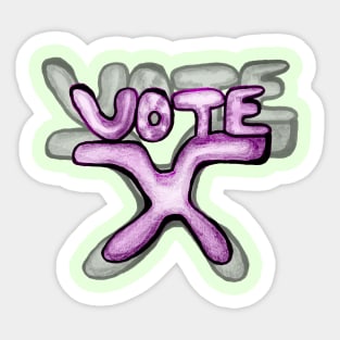 Vote Sticker